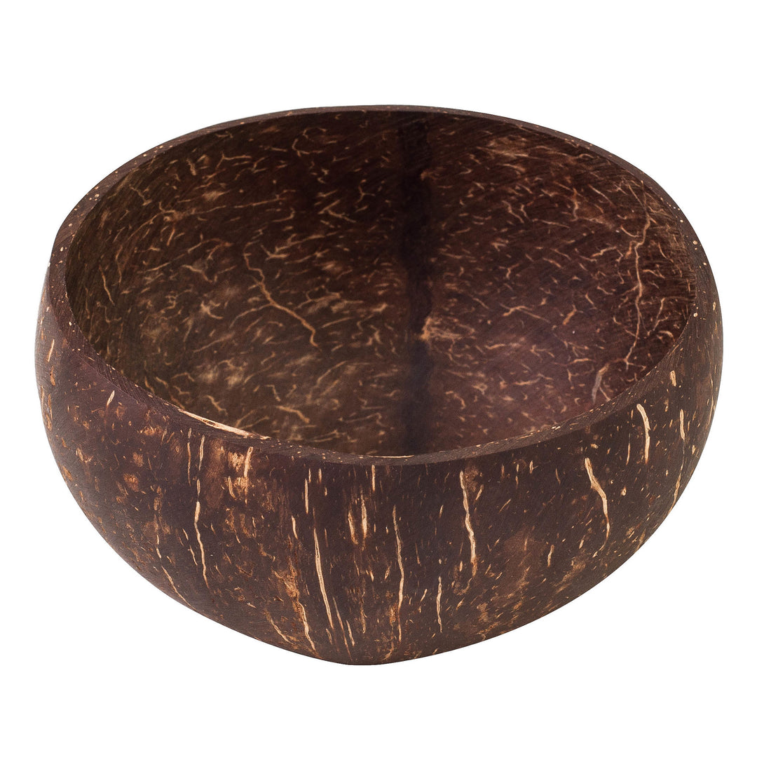Handcrafted Coconut Bowls from Thailand – Set of 2