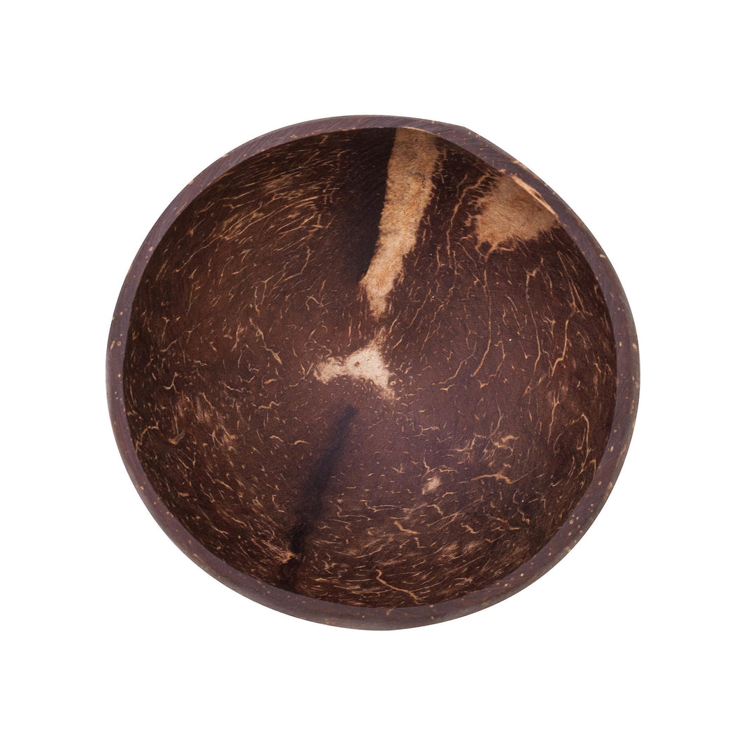 Handcrafted Coconut Bowls from Thailand – Set of 2